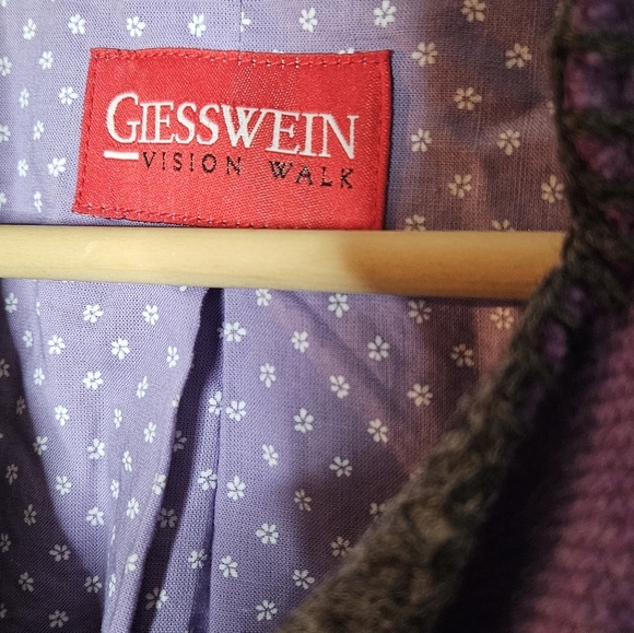 Purple cardigan wool Giesswein - Picture 4 of 12